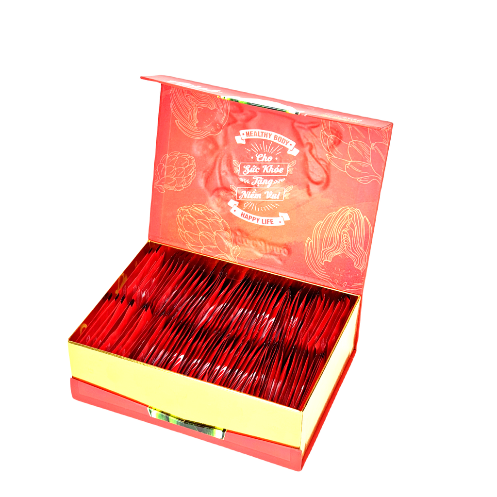 Hộp Trà Atiso Túi Lọc Ngọc Thảo loại Cao Cấp - 100 túi lọc