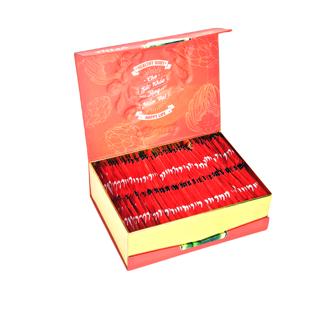 Hộp Trà Atiso Túi Lọc Ngọc Thảo loại Cao Cấp - 100 túi lọc