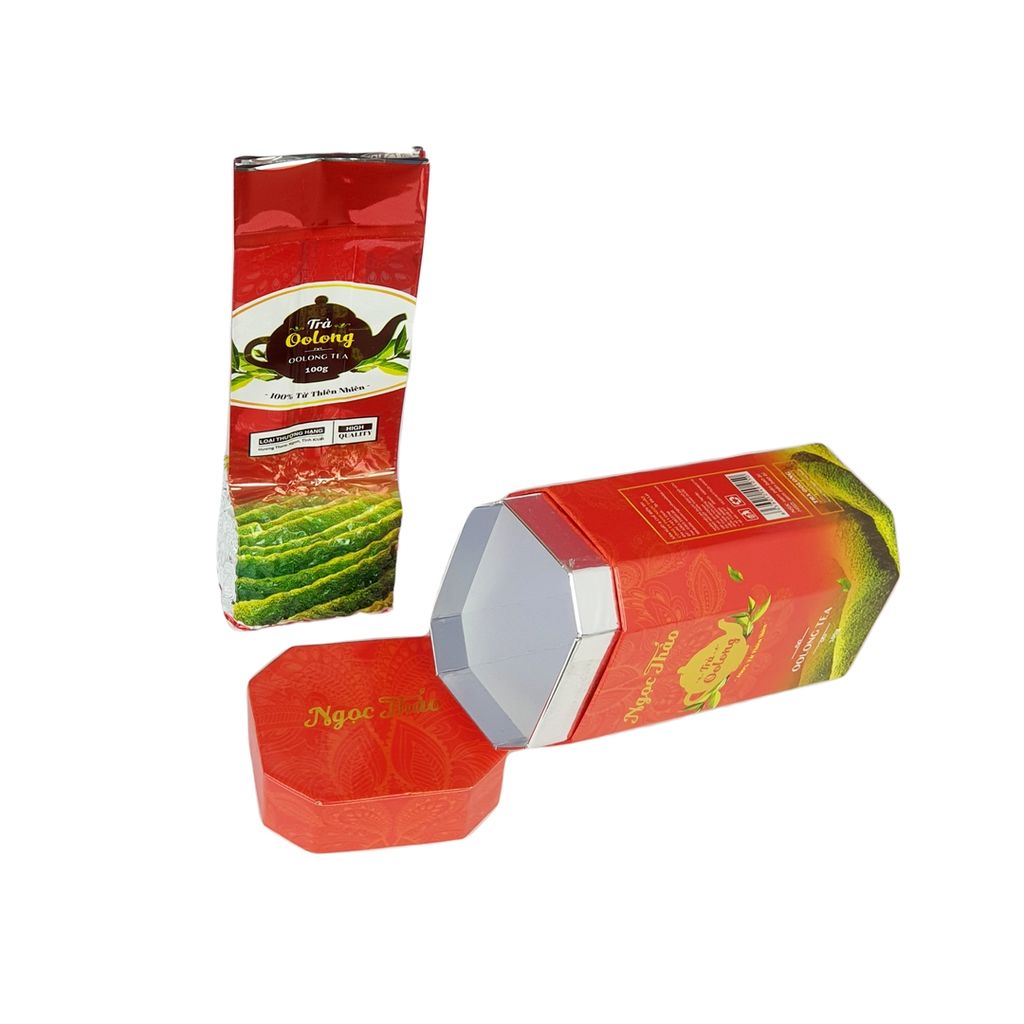 Hộp Trà Oolong Ngọc Thảo loại thượng hạng 100g