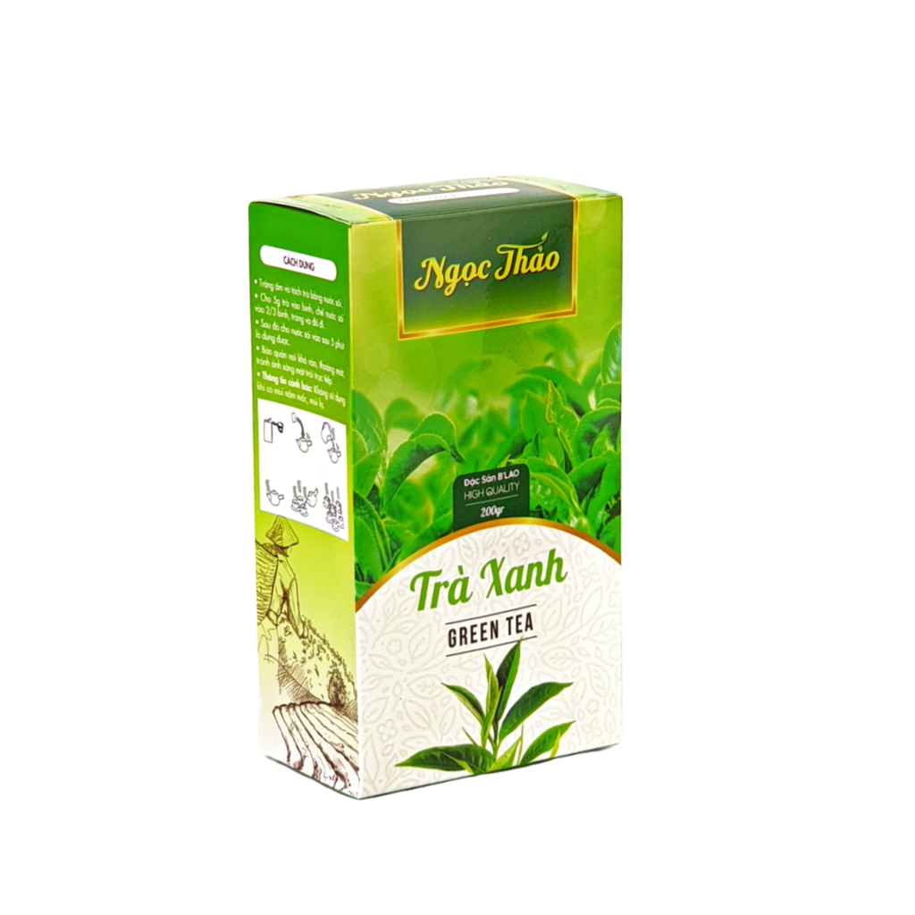 Hộp Trà Xanh 200 gr - Ngọc Thảo