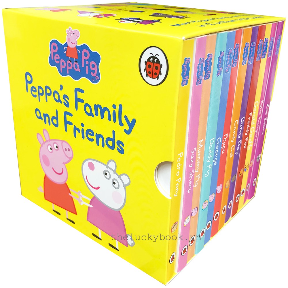  Peppa's Family and Friends Collection - 12 Books 