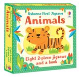  Usborne First Jigsaws: Animals 