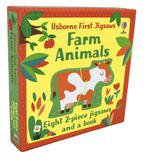  Usborne First Jigsaws: Farm Animals 