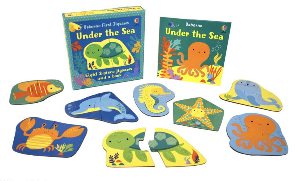  Usborne First Jigsaws: Under the Sea 