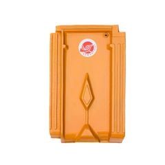 Ngói 16 tráng men màu vàng