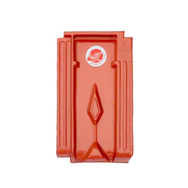 Ngói 22 tráng men màu đỏ