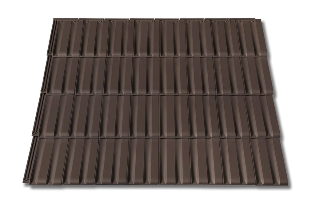 NGÓI EURO TYPE 12V/M2 MÀU CAFE (ERL02)