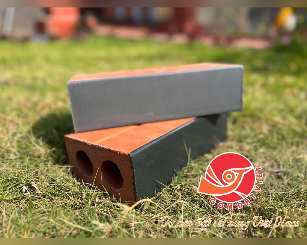 Gạch xây 2 lỗ không trát