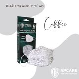  Khẩu trang y tế 4D (KF94) Coffee (H/10c) 