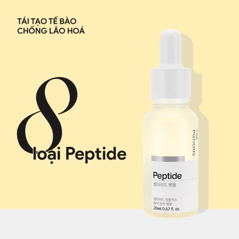  Tinh Chất Dưỡng Da The Potions Peptide Ampoule Giúp Tái Tạo Và Tăng Độ Đàn Hồi Của Da 
