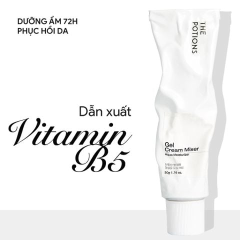 Kem Dưỡng ẩm 72 Giờ Dạng Gel The Potions Gel Cream Mixer 50g - Cung Cấp Năng Lượng Làm Dịu, Cấp ẩm 