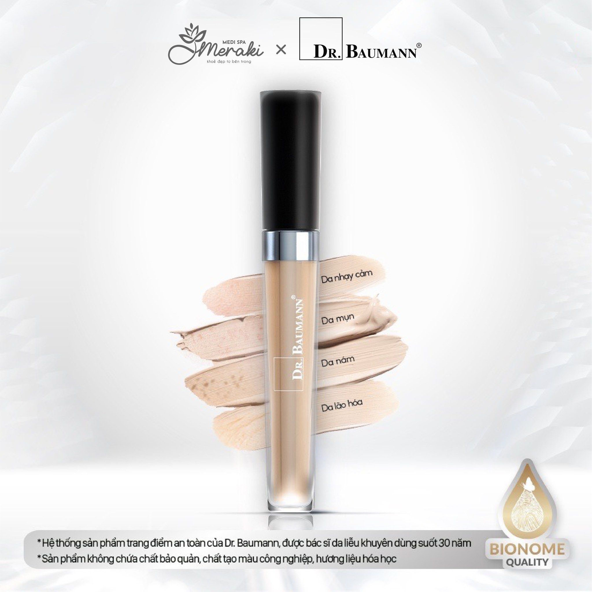  Che Khuyết Điểm Liquid Concealer Dr. Baumann 4.5 ml [DR.BAUMANN MAKEUP] 