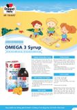  [TPCN Nhập Khẩu] Siro hỗ trợ phát triển não bộ và thị lực cho bé Doppelherz Aktiv Kinder Omega-3 Syrup (Chai 250ml) [DOPPELHERZ] 