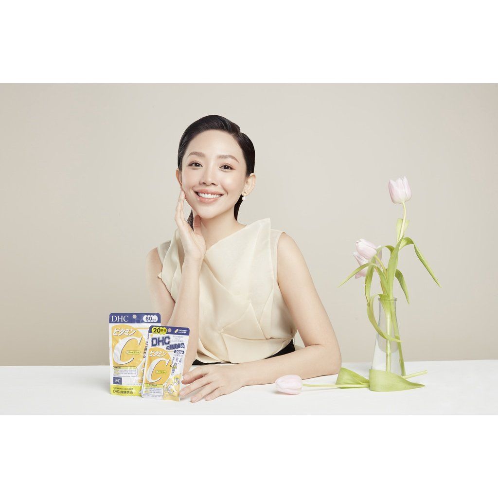  Viên uống bổ sung vitamin C DHC sáng da, mờ thâm, tăng cường đề kháng gói 60 viên (30 ngày) và gói 180 viên (90 ngày) [DHC] 