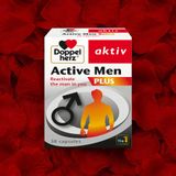 [TPCN Nhập Khẩu] Viên uống tăng cường sinh lực, hỗ trợ sinh lý nam Doppelherz Aktiv Active Men Plus (Hộp 30 viên) [DOPPELHERZ] 