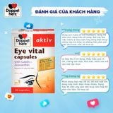  [TPCN Nhập Khẩu] Viên uống tăng cường thị lực, chống mỏi mắt Doppelherz Aktiv Eye Vital Capsules (Hộp 30 viên) [DOPPELHERZ] 