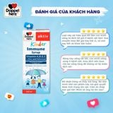  [TPCN Nhập Khẩu] Siro tăng sức đề kháng phòng ngừa ốm vặt cho bé Doppelherz Aktiv Kinder Immune Syrup (Chai 150ml) [DOPPELHERZ] 