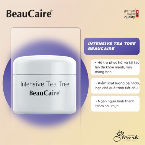  Kem dưỡng tràm trà giảm mụn BEAUCAIRE INTENSIVE TEA TREE 50ml [BEAUCAIRE] 