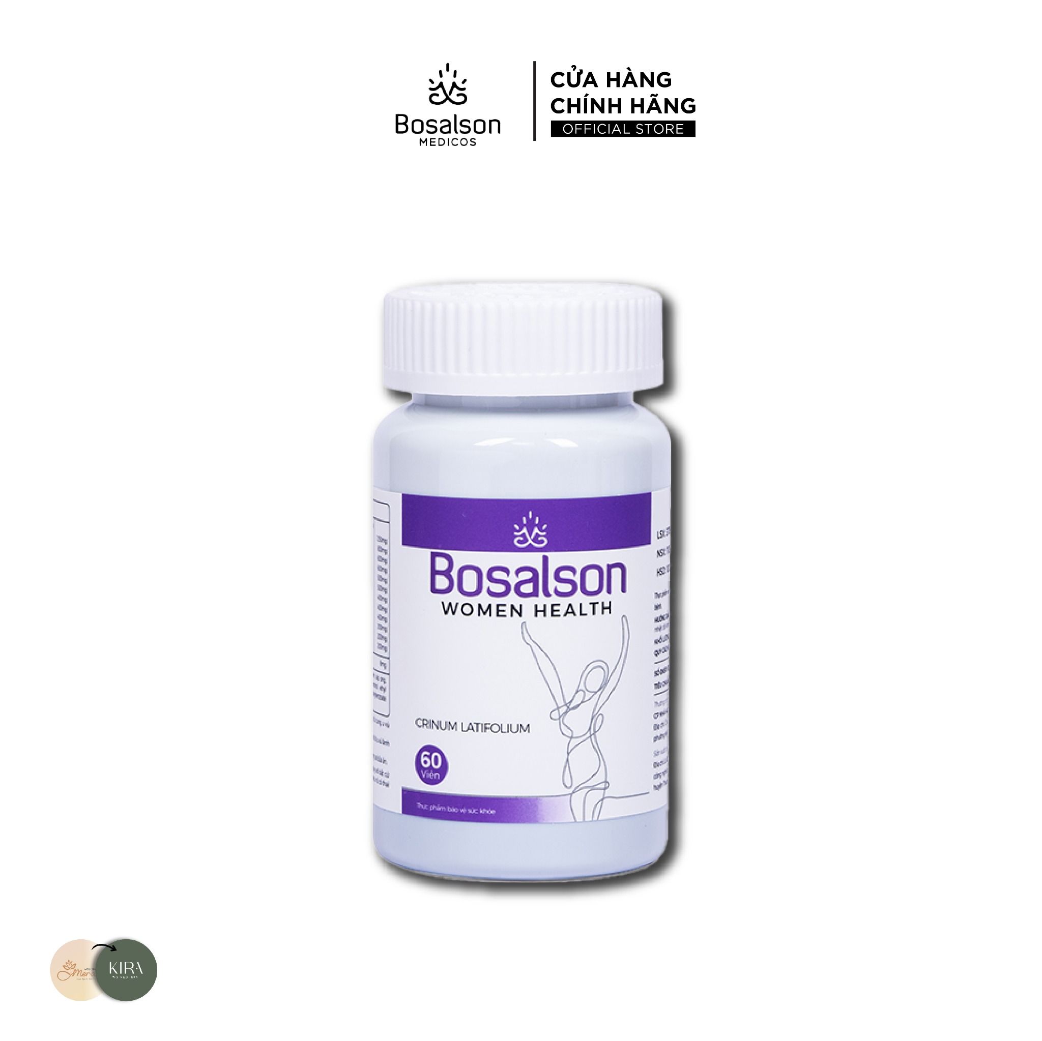  [BOSALSON MEDICOS] Viên uống Bosalson WOMEN health 60 viên 