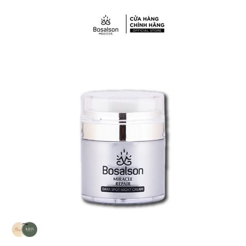  [Date mới 12/24] [BOSALSON] Kem dưỡng sáng da mờ nám chuyên sâu ban đêm MIRACLE REPAIR – DARK SPOT NIGHT CREAM 