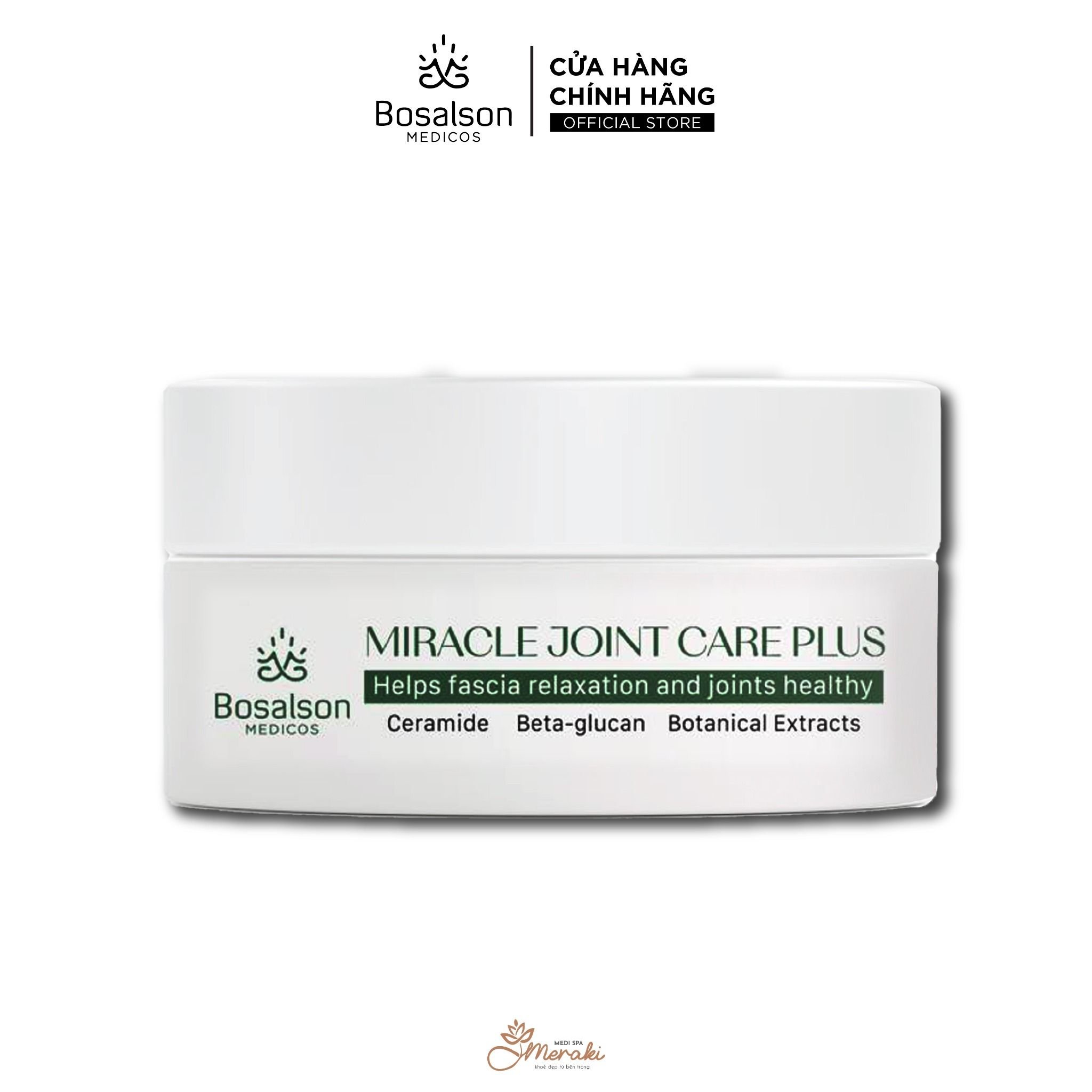  Kem Hỗ Trợ Nâng Cơ Vòng 1 BOSALSON MEDICOS MIRACLE JOINT CARE PLUS [BOSALSON MEDICOS] 