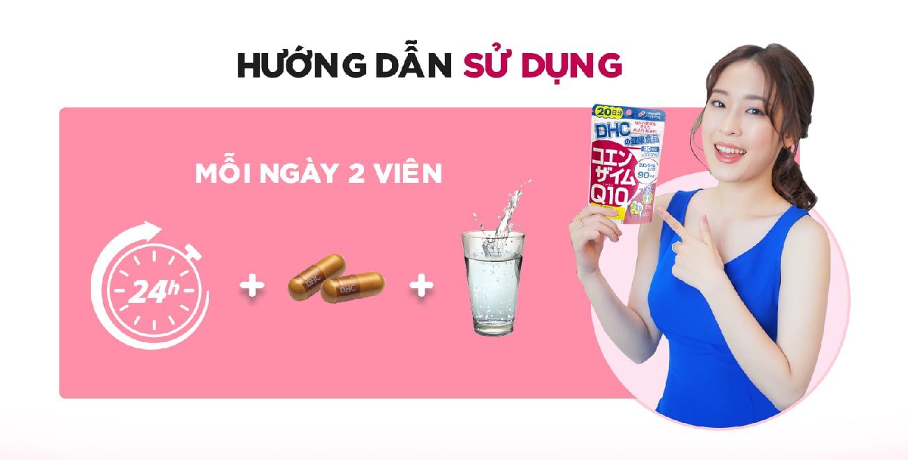  Viên uống chống lão hóa da DHC Nhật Bản Coenzyme Q10 60 viên (30 ngày) và 180 viên (90 ngày) [DHC] 