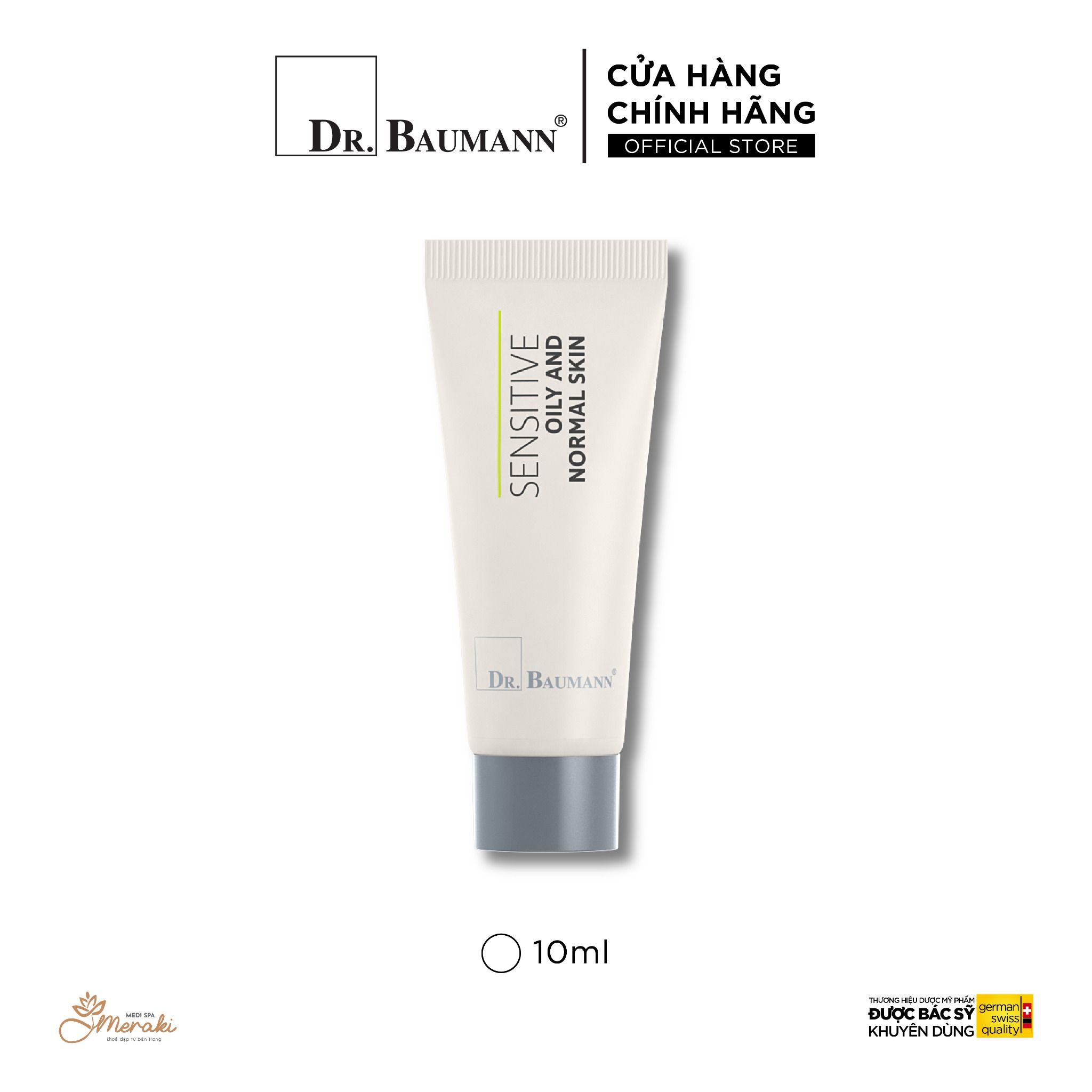  Kem Dưỡng Bảo Vệ SENSITIVE Oily and Normal Skin [DR.BAUMANN] 