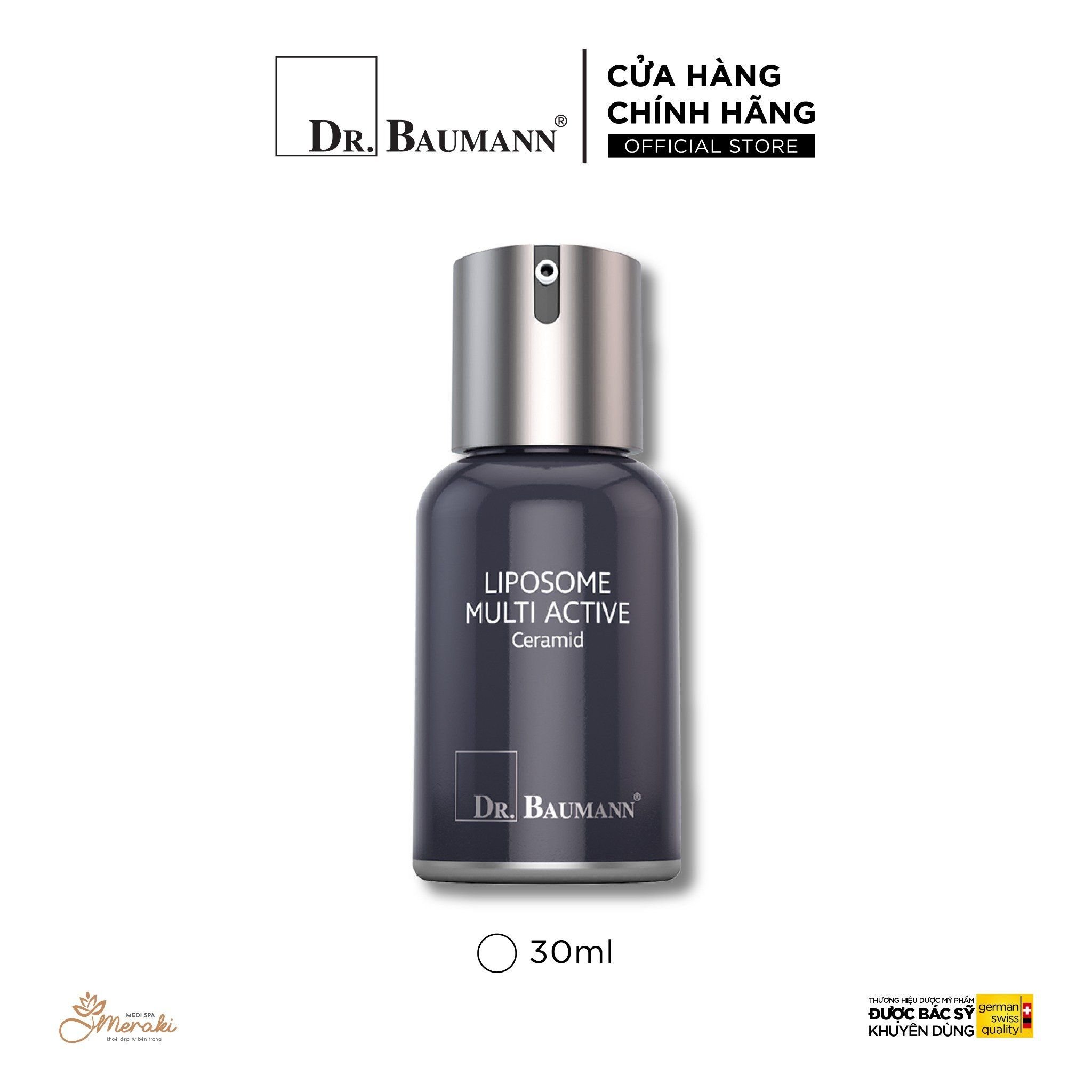  Liposome Phục Hồi Và Làm Đầy Màng Tế Bào MULTI ACTIVE CERAMID [DR.BAUMANN] 
