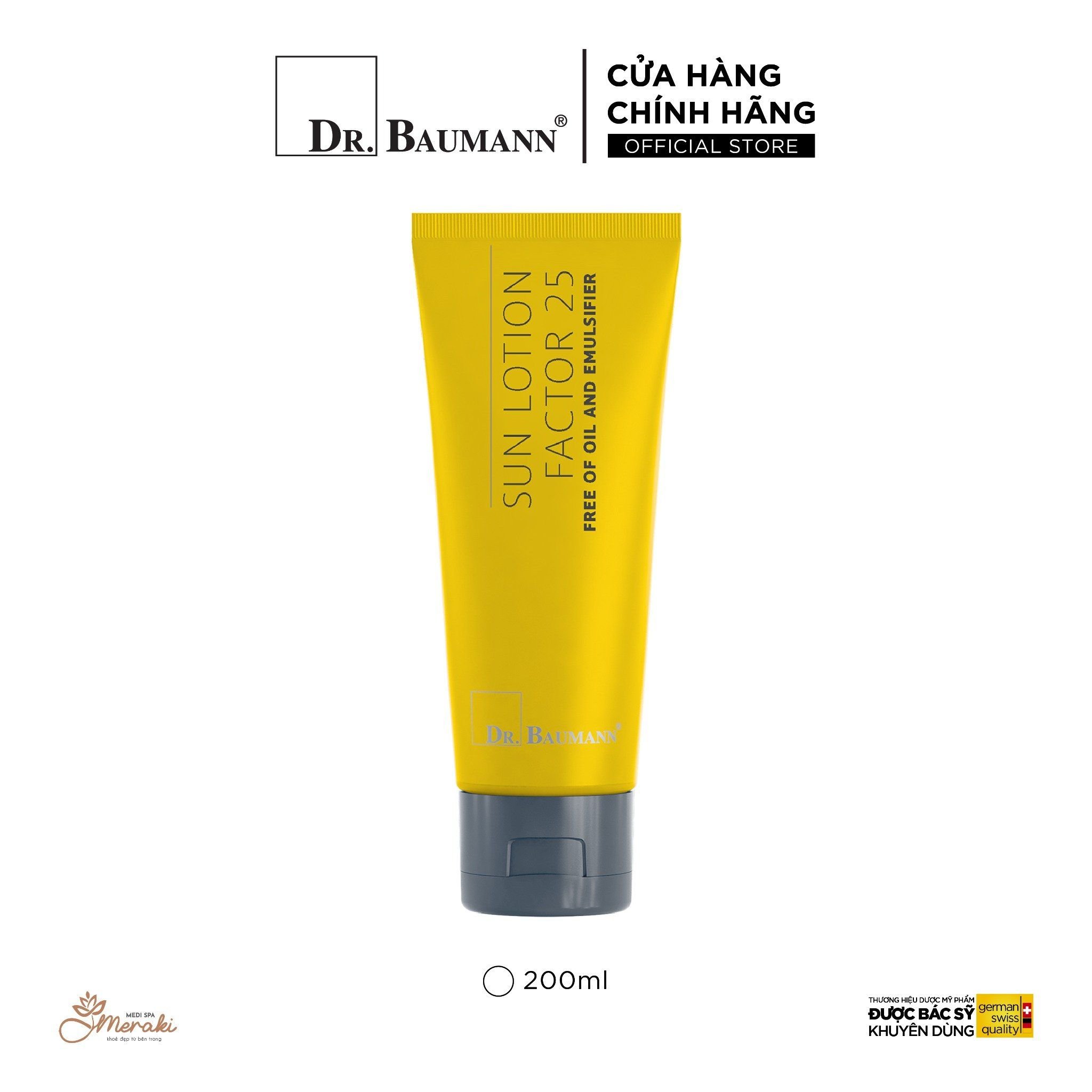  Chống Nắng Sun Lotion Factor 25 [DR.BAUMANN] 