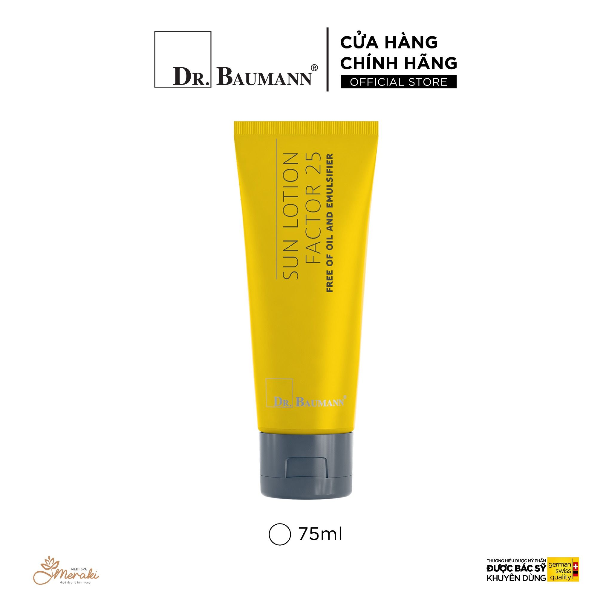  Chống Nắng Sun Lotion Factor 25 [DR.BAUMANN] 