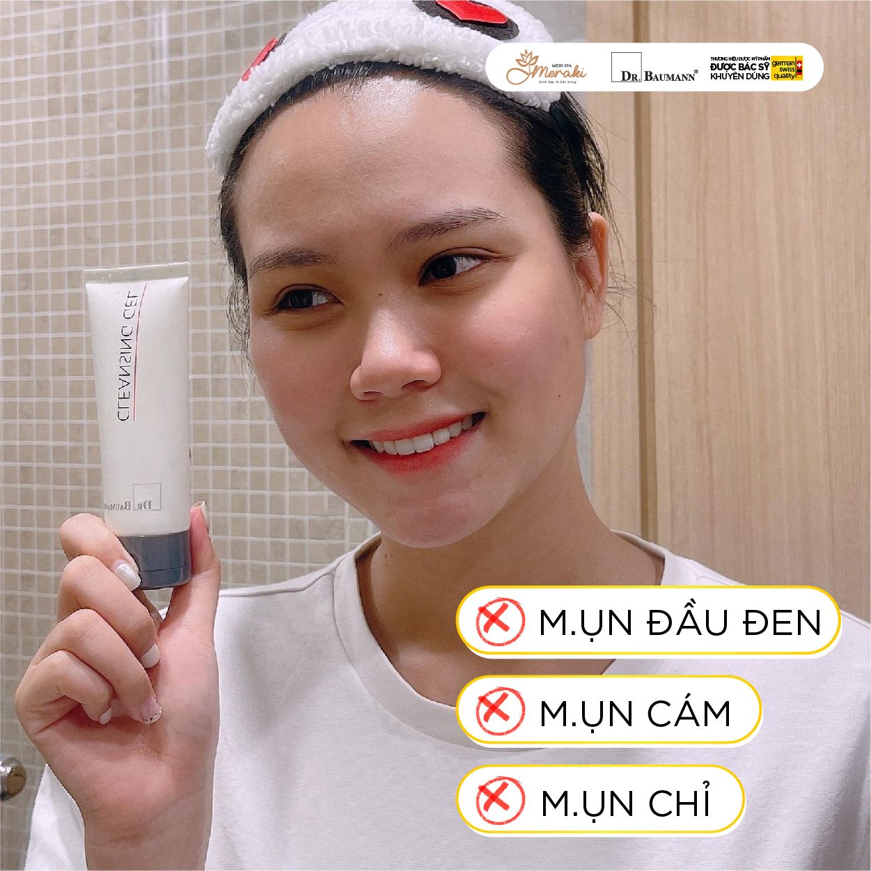  Gel Rửa Mặt Cho Mọi Loại Da CLEANSING GEL [DR.BAUMANN] 