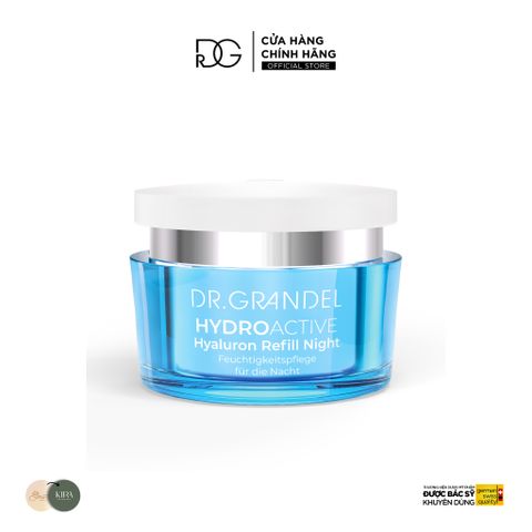  [DR.GRANDEL] Kem dưỡng chống lão hóa Hyaluron Refill Night 50ml Dr.Grandel Đức 