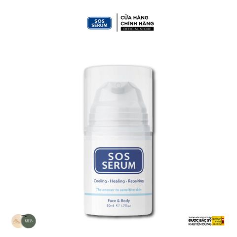  [SOS SERUM] Tinh chất làm lạnh, phục hồi, sửa chữa da SOS SERUM 