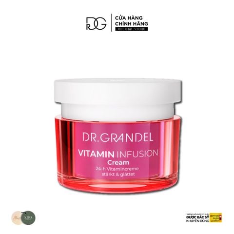  [DR.GRANDEL] Kem Dưỡng 24H Tăng cường Vitamin Làm Mịn và Sáng Da cho da khô và lão hóa Dr. Grandel Vitamin Infusion Cream 50ml 