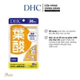  Viên uống cho mẹ bầu Folic Acid DHC Nhật Bản 30 viên (30 ngày) [DHC] 