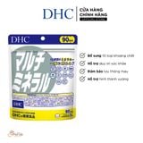  Viên uống Khoáng tổng hợp DHC (New) Bổ sung 10 loại khoáng chất gói 90 viên (30 ngày) và gói 270 viên (90 ngày) [DHC] 