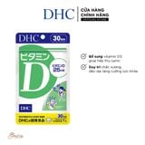  Viên uống bổ sung vitamin D DHC Vitamin D 30 viên (30 ngày) [DHC] 