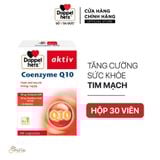  [TPCN Nhập Khẩu] Viên uống bổ tim mạch, điều hòa huyết áp Doppelherz Aktiv Coenzyme Q10 (Hộp 30 viên) [DOPPELHERZ] 