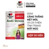  [TPCN Nhập Khẩu] Viên uống hỗ trợ ngủ ngon, giảm căng thẳng, mệt mỏi Doppelherz Aktiv Anti Stress (Hộp 30 viên) [DOPPELHERZ] 