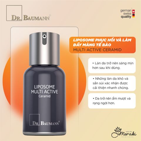  Liposome Phục Hồi Và Làm Đầy Màng Tế Bào MULTI ACTIVE CERAMID [DR.BAUMANN] 
