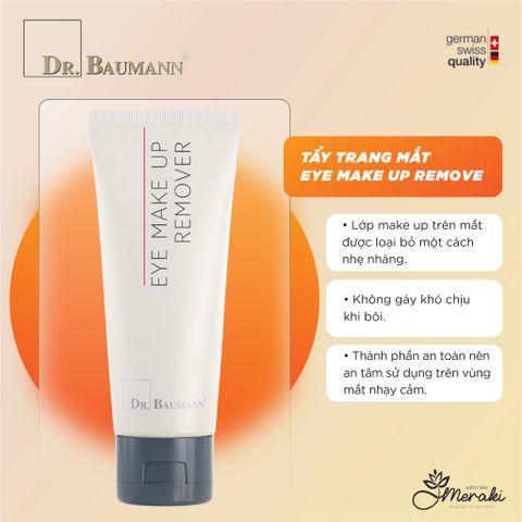  Gel Tẩy Trang Mắt EYE MAKE UP REMOVER 75ml [DR.BAUMANN] 