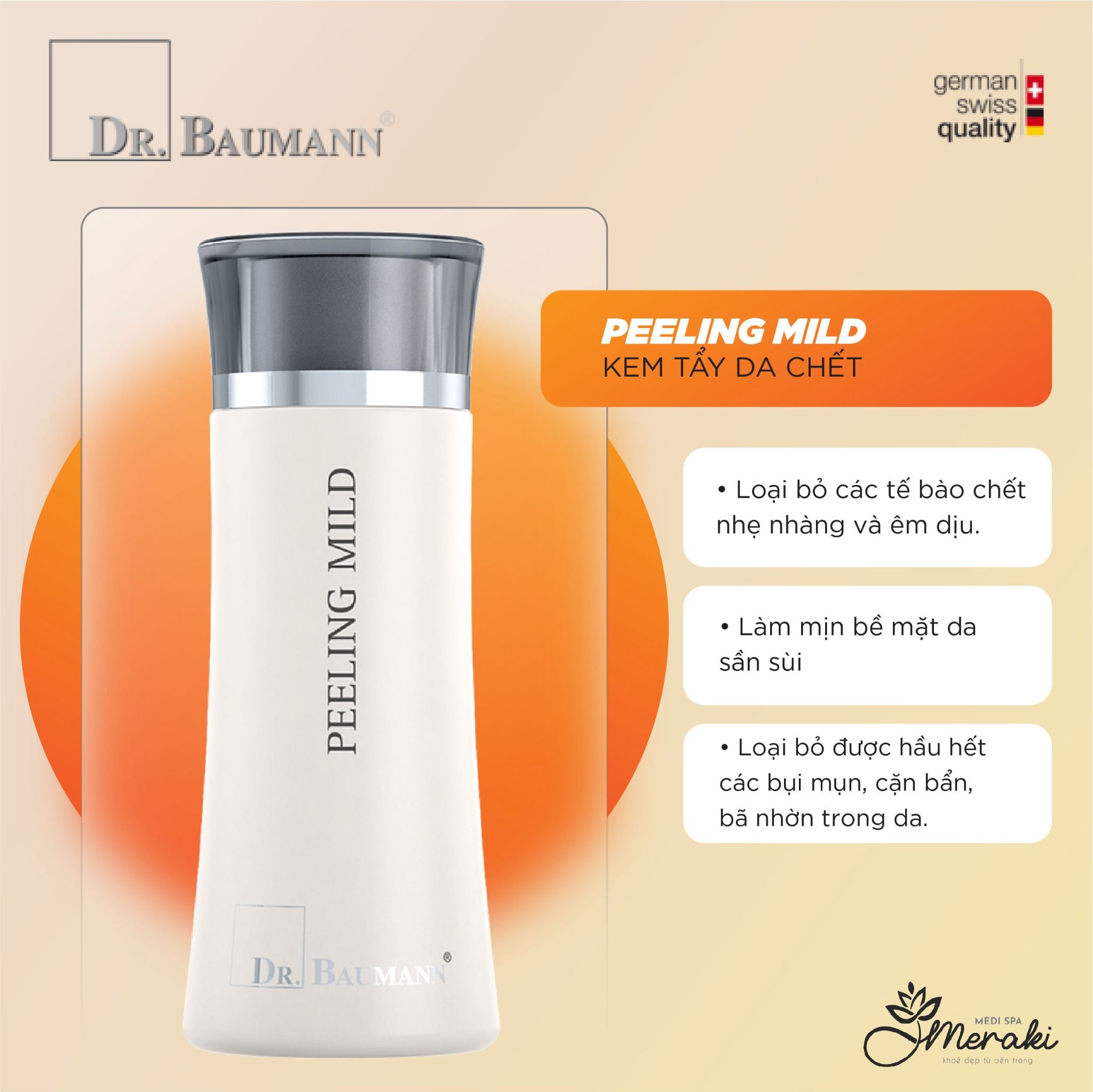  Kem Tẩy Da Chết PEELING MILD 75ml [DR.BAUMANN] 