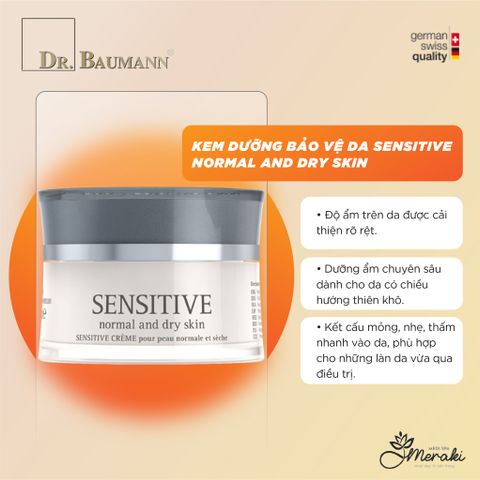  Kem Dưỡng Bảo Vệ Da Sensitive Normal and Dry Skin [DR.BAUMANN] 