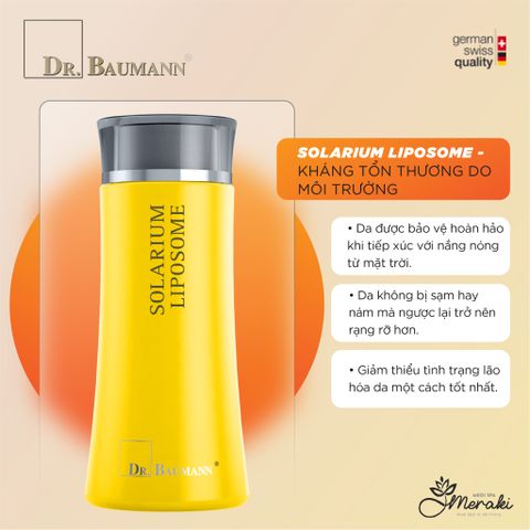  Lotion Dưỡng Đa Tầng Cho Cơ Thể SOLARIUM LIPOSOME [DR.BAUMANN] 