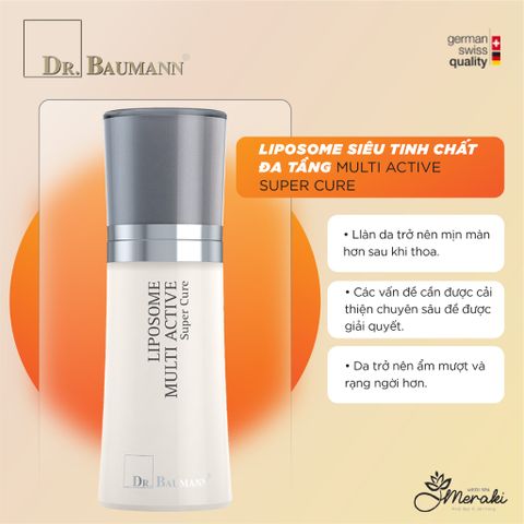  Liposome Siêu Tinh Chất Đa Tầng MULTI ACTIVE SUPER CURE [DR.BAUMANN] 