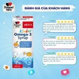  [TPCN Nhập Khẩu] Siro hỗ trợ phát triển não bộ và thị lực cho bé Doppelherz Aktiv Kinder Omega-3 Syrup (Chai 250ml) [DOPPELHERZ] 
