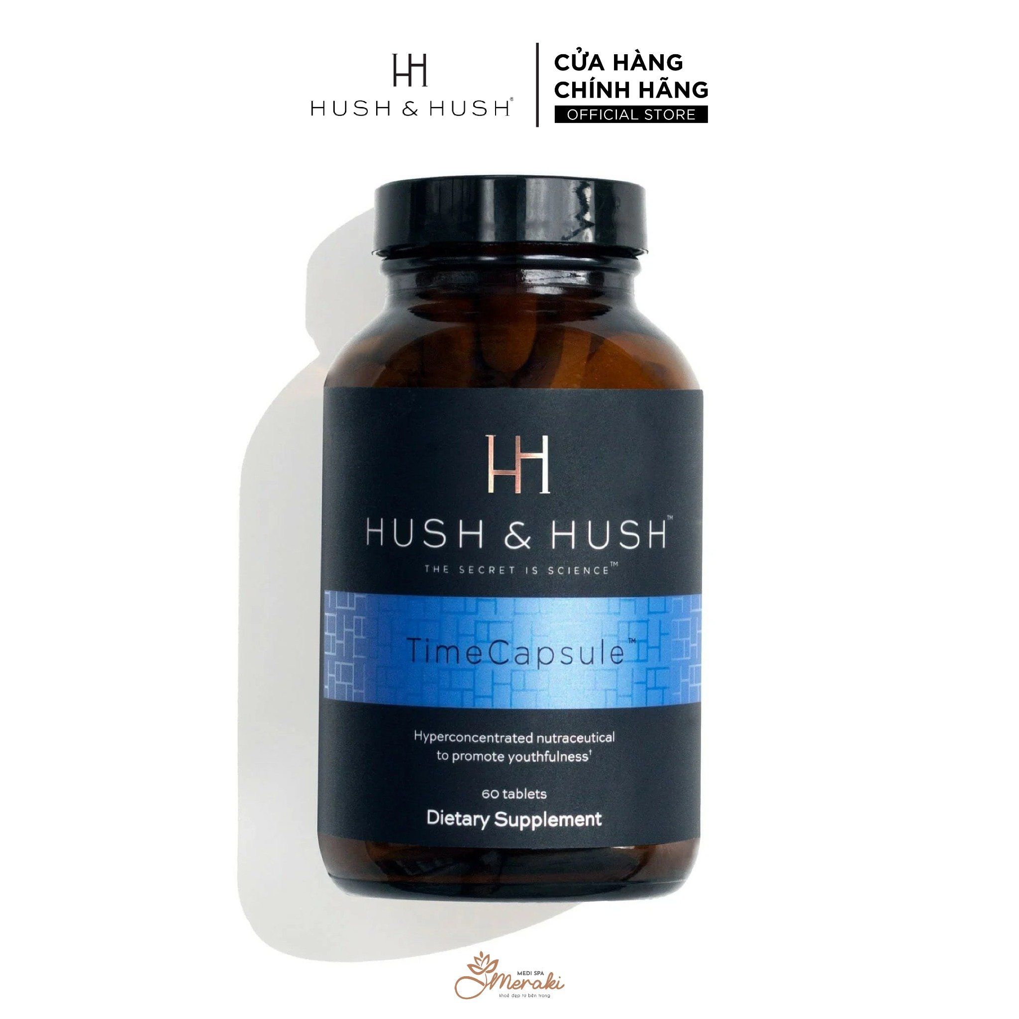  Time Capsule Viên Uống Ngăn Ngừa Lão Hóa [HUSH & HUSH] 