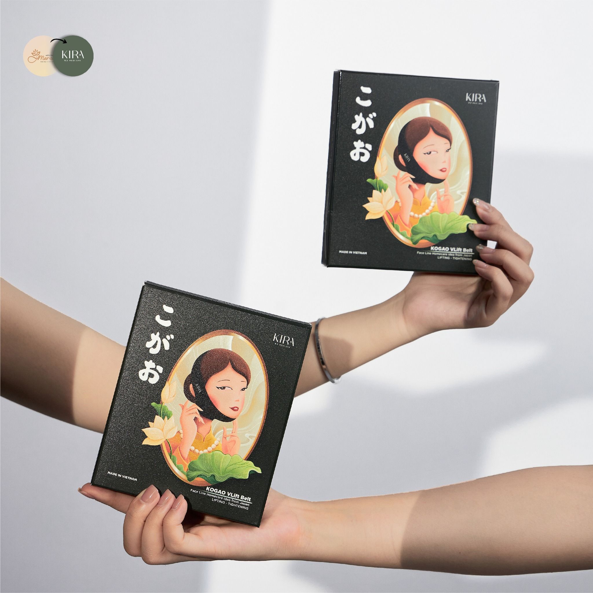  Đai Vlift Kogao - Hỗ trợ thon gọn mặt tại nhà từ Nhật Bản [KIRA] 