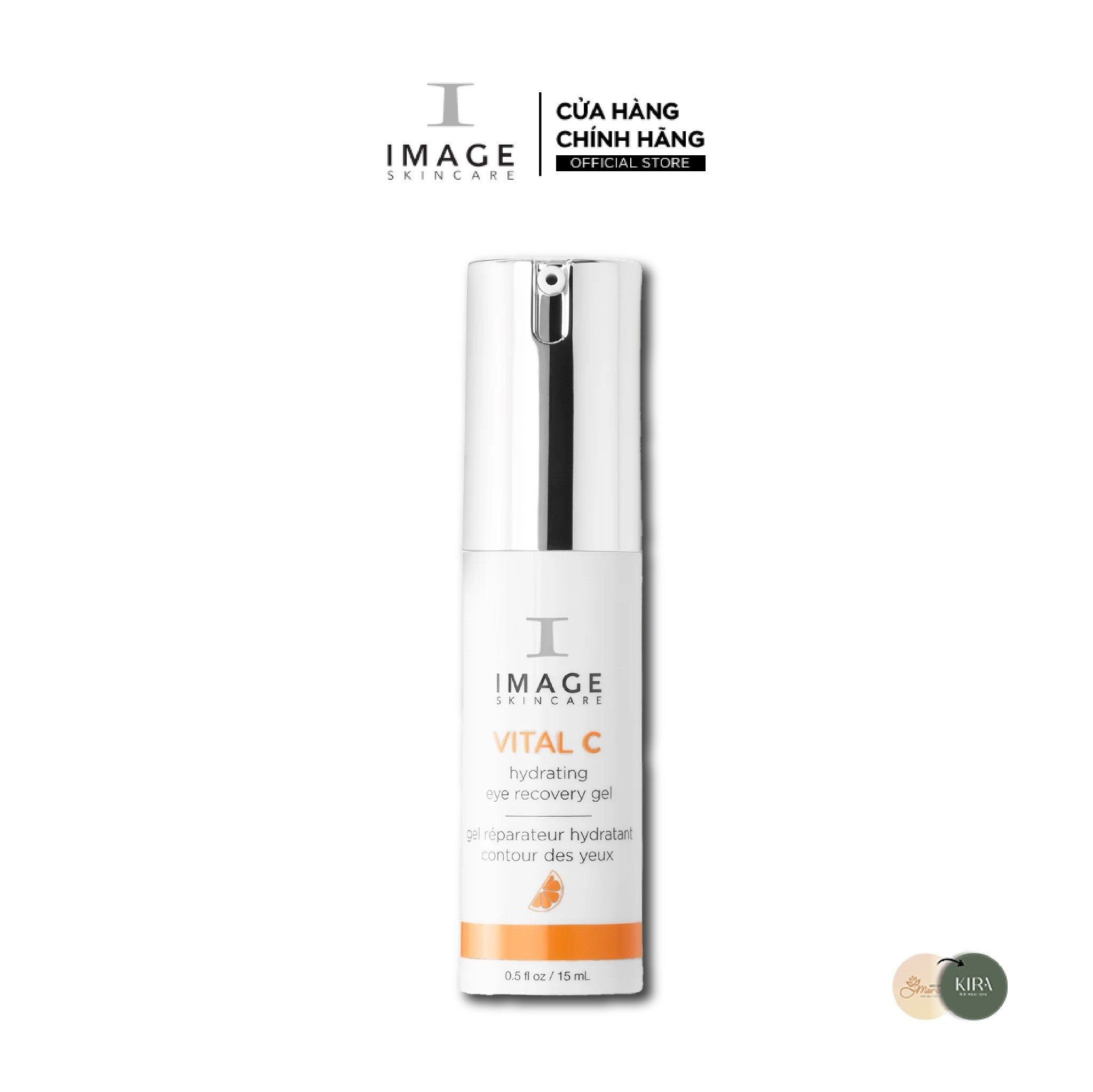  Kem mắt dưỡng giảm thâm phục hồi và giảm bọng mắt Vital C Hydrating Eye Recovery Gel 15ml [IMAGE] 