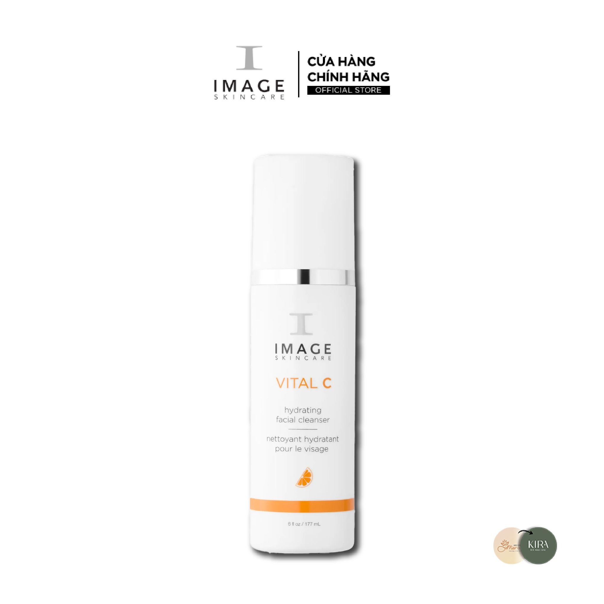  Sữa rửa mặt dưỡng ẩm, làm dịu da kích ứng, nhạy cảm Vital C Hydrating Facial Cleanser [IMAGE] 